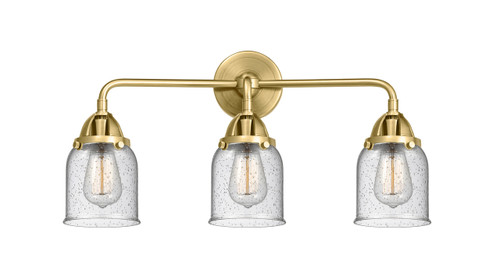 Bell - 3 Light - 23 inch - Satin Gold - Bath Vanity Light (288-3W-SG-G54-LED)