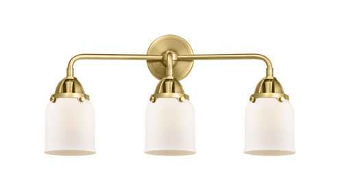 Bell - 3 Light - 23 inch - Satin Gold - Bath Vanity Light (288-3W-SG-G51)