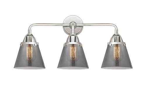 Cone - 3 Light - 24 inch - Polished Chrome - Bath Vanity Light (288-3W-PC-G63)