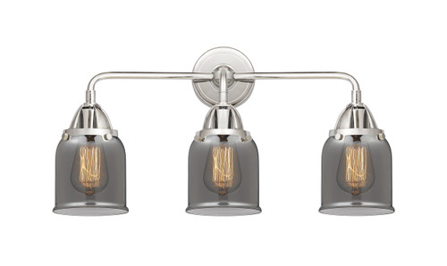 Bell - 3 Light - 23 inch - Polished Chrome - Bath Vanity Light (288-3W-PC-G53)