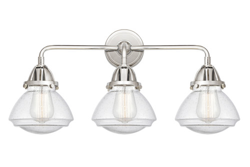 Olean - 3 Light - 25 inch - Polished Chrome - Bath Vanity Light (288-3W-PC-G324)