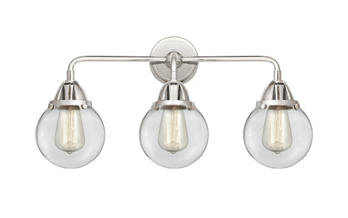 Beacon - 3 Light - 24 inch - Polished Chrome - Bath Vanity Light (288-3W-PC-G202-6)