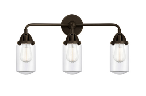 Dover - 3 Light - 23 inch - Oil Rubbed Bronze - Bath Vanity Light (288-3W-OB-G312)