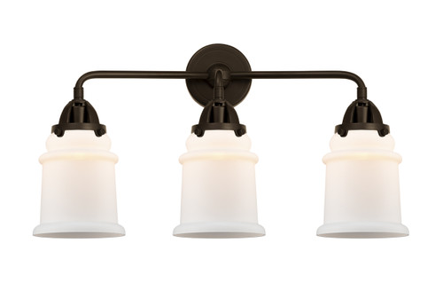Canton - 3 Light - 24 inch - Oil Rubbed Bronze - Bath Vanity Light (288-3W-OB-G181-LED)