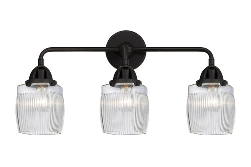 Colton - 3 Light - 24 inch - Matte Black - Bath Vanity Light (288-3W-BK-G302-LED)