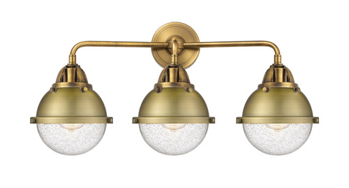 Hampden - 3 Light - 25 inch - Brushed Brass - Bath Vanity Light (288-3W-BB-HFS-64-BB-LED)