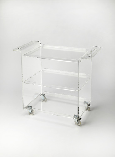 Crystal Clear Acrylic Trolley Server (5169335)