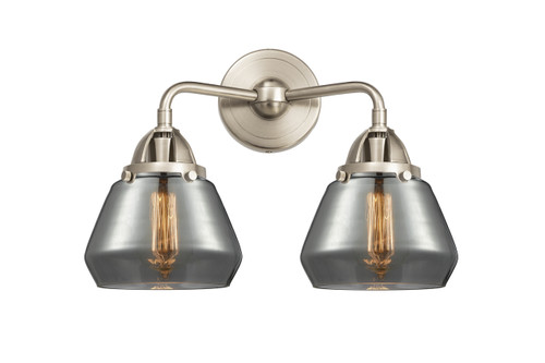Fulton - 2 Light - 15 inch - Brushed Satin Nickel - Bath Vanity Light (288-2W-SN-G173)