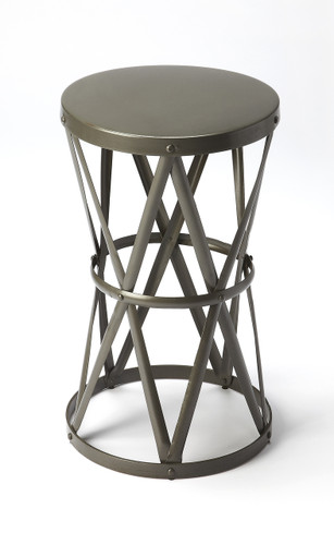 Empire Round Iron Accent Table (6124330)