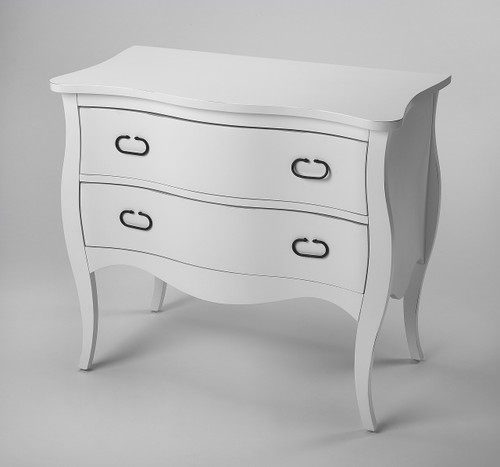 Rochelle White 2 Drawer Chest (9307288)