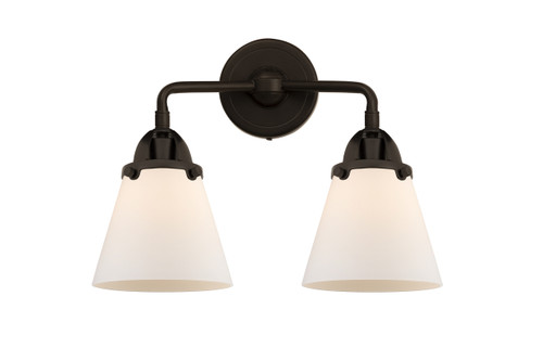 Cone - 2 Light - 14 inch - Oil Rubbed Bronze - Bath Vanity Light (288-2W-OB-G61)