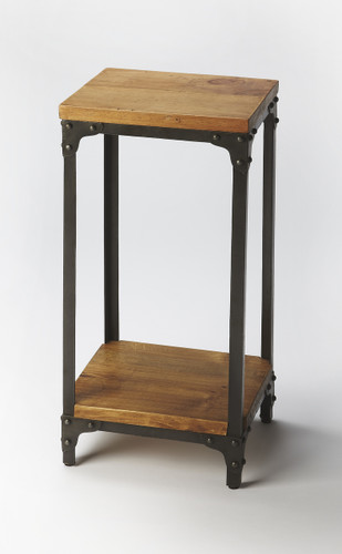 Grimsley Wood & Iron Pedestal Stand (2874330)