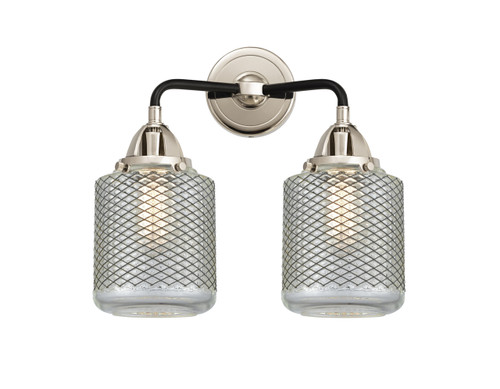 Stanton - 2 Light - 14 inch - Black Polished Nickel - Bath Vanity Light (288-2W-BPN-G262-LED)