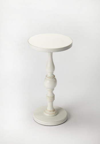 Camilla Cottage White Pedestal Table (2225222)