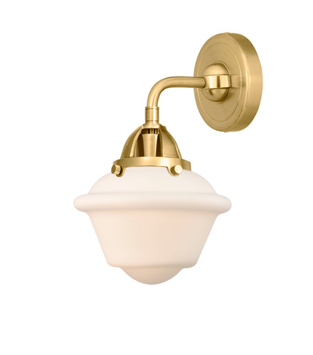Oxford - 1 Light - 8 inch - Satin Gold - Sconce (288-1W-SG-G531-LED)