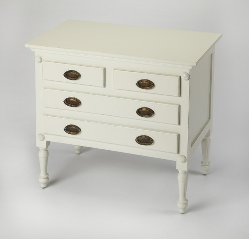 Easterbrook White 4 Drawer Chest (9306288)