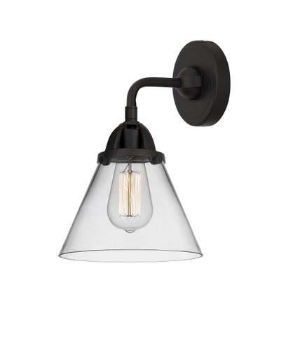 Cone - 1 Light - 8 inch - Matte Black - Sconce (288-1W-BK-G42-LED)