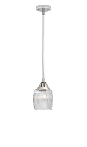 Colton - 1 Light - 6 inch - Polished Chrome - Cord hung - Mini Pendant (288-1S-PC-G302)