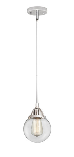 Beacon - 1 Light - 6 inch - Polished Chrome - Cord hung - Mini Pendant (288-1S-PC-G202-6-LED)