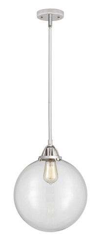 Beacon - 1 Light - 12 inch - Polished Chrome - Cord hung - Mini Pendant (288-1S-PC-G202-12)