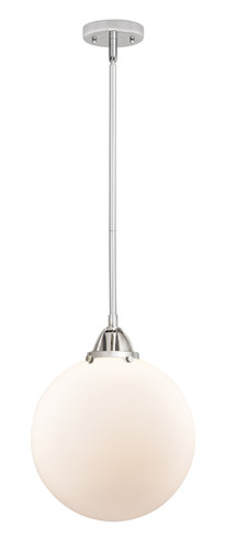 Beacon - 1 Light - 12 inch - Polished Chrome - Cord hung - Mini Pendant (288-1S-PC-G201-12-LED)