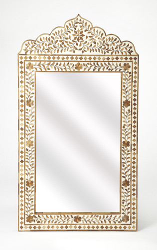 Vivienne Wood & Bone Inlay Mirror (4499338)