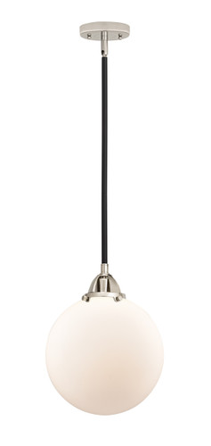Beacon - 1 Light - 10 inch - Black Polished Nickel - Cord hung - Mini Pendant (288-1S-BPN-G201-10)