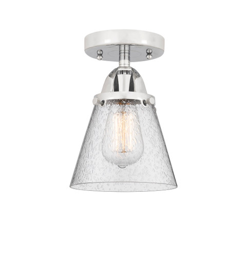 Cone - 1 Light - 6 inch - Polished Chrome - Semi-Flush Mount (288-1C-PC-G64)