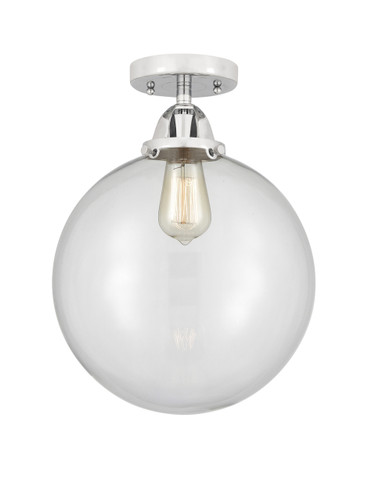 Beacon - 1 Light - 12 inch - Polished Chrome - Semi-Flush Mount (288-1C-PC-G202-12)