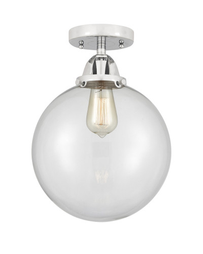 Beacon - 1 Light - 10 inch - Polished Chrome - Semi-Flush Mount (288-1C-PC-G202-10-LED)