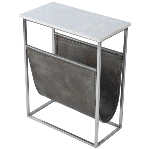 Koler Marble & Leather Magazine Table (5450389)