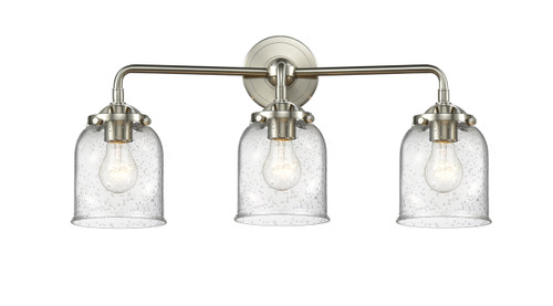 Bell - 3 Light - 23 inch - Brushed Satin Nickel - Bath Vanity Light (284-3W-SN-G54-LED)
