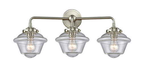 Oxford - 3 Light - 26 inch - Brushed Satin Nickel - Bath Vanity Light (284-3W-SN-G534)