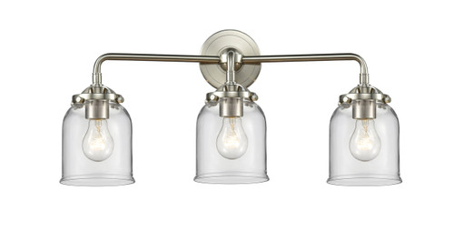 Bell - 3 Light - 23 inch - Brushed Satin Nickel - Bath Vanity Light (284-3W-SN-G52)