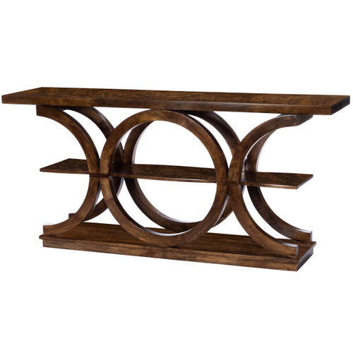 Stowe Brown Rustic Console Table (5327354)