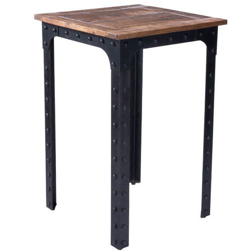 River Wood & Metal Pub Table (5494330)