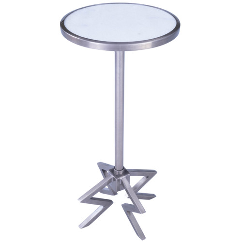 Dash Metal & Marble End Table (5490220)