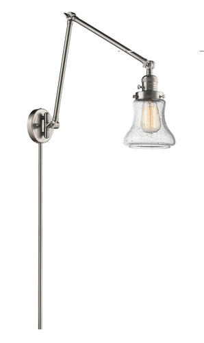 Bellmont - 1 Light - 8 inch - Brushed Satin Nickel - Swing Arm (238-SN-G194)
