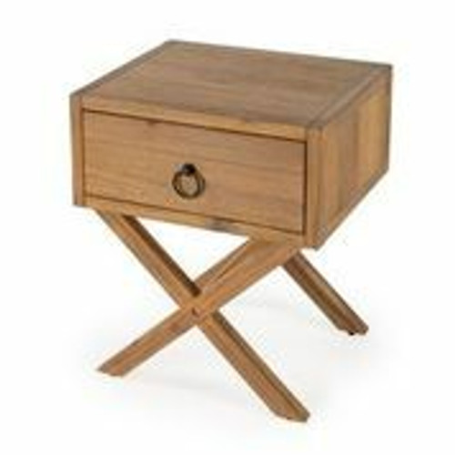 Lark Natural Wood End Table (5385312)