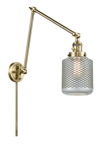 Stanton - 1 Light - 6 inch - Antique Brass - Swing Arm (238-AB-G262)