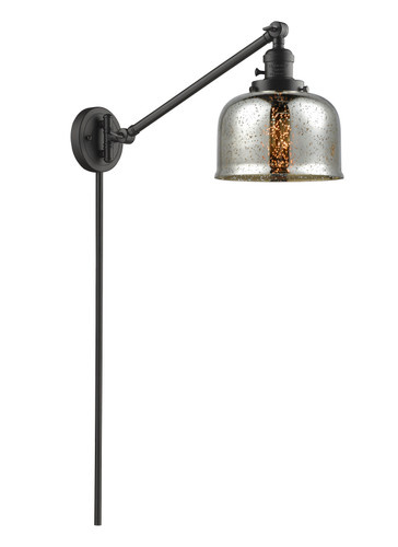 Bell - 1 Light - 8 inch - Oil Rubbed Bronze - Swing Arm (237-OB-G78-LED)