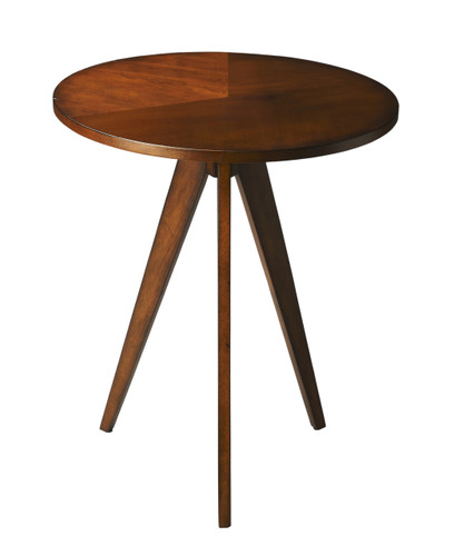 Butler Compass Antique Cherry Accent Table (2918011)