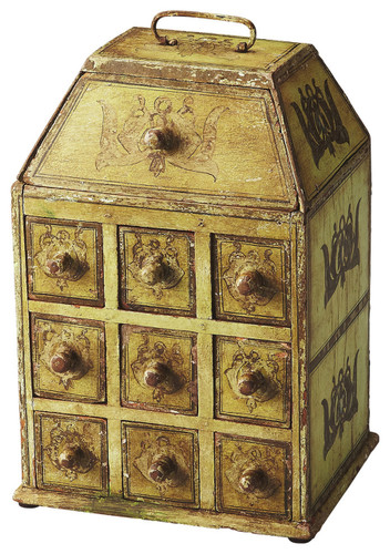 Celadon Solid Wood Jewelry Case (3169016)