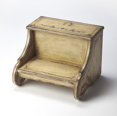 Butler Sussex Gilted Cream Step Stool (0934238)