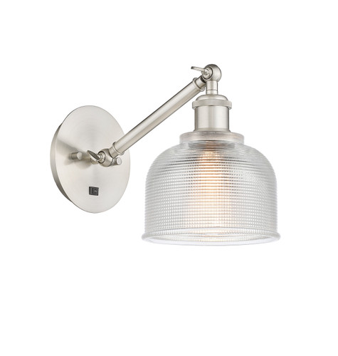 Dayton - 1 Light - 6 inch - Brushed Satin Nickel - Sconce (317-1W-SN-G412)