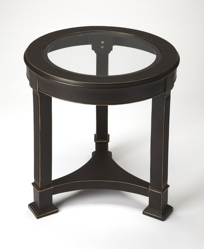 Butler Corinth Black Metal End Table (3820025)