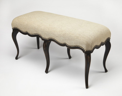 Michelline Café Noir Hand Painted Bench (2902104)