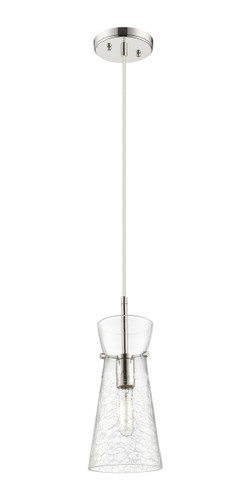 Nicole - 1 Light - 8 inch - Polished Nickel - Cord hung - Pendant (385-1P-PN-G385-6CL)