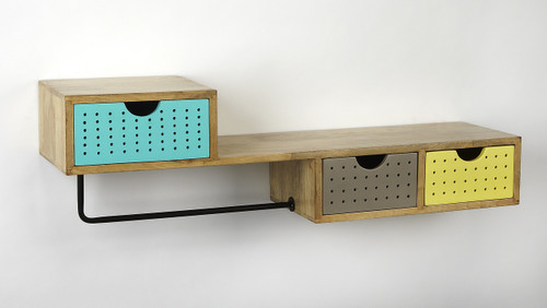 Butler Motley Modern Storage Wall Shelf (4490330)