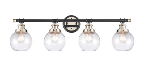 Saybrook - 2 Light - 33 inch - Black Polished Nickel - Bath Vanity Light (340-4W-BPN-G3402-6)